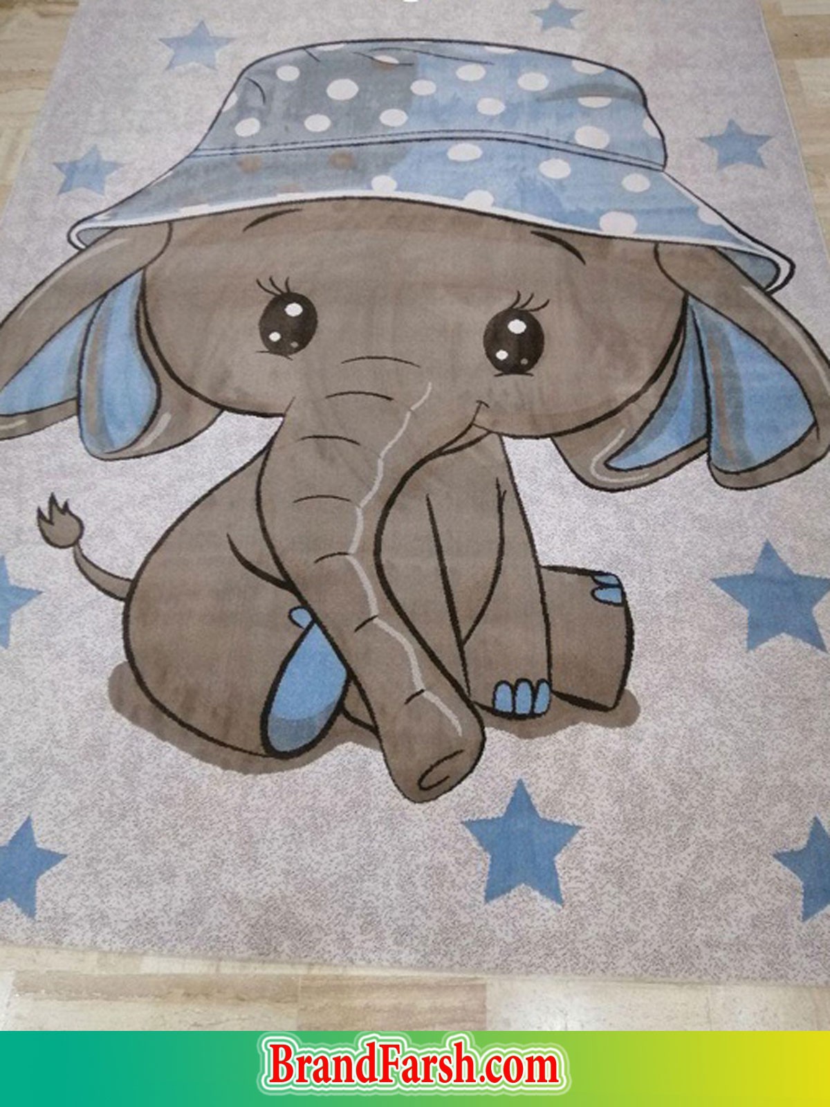 فرش عروسکی فیل فرش کودک